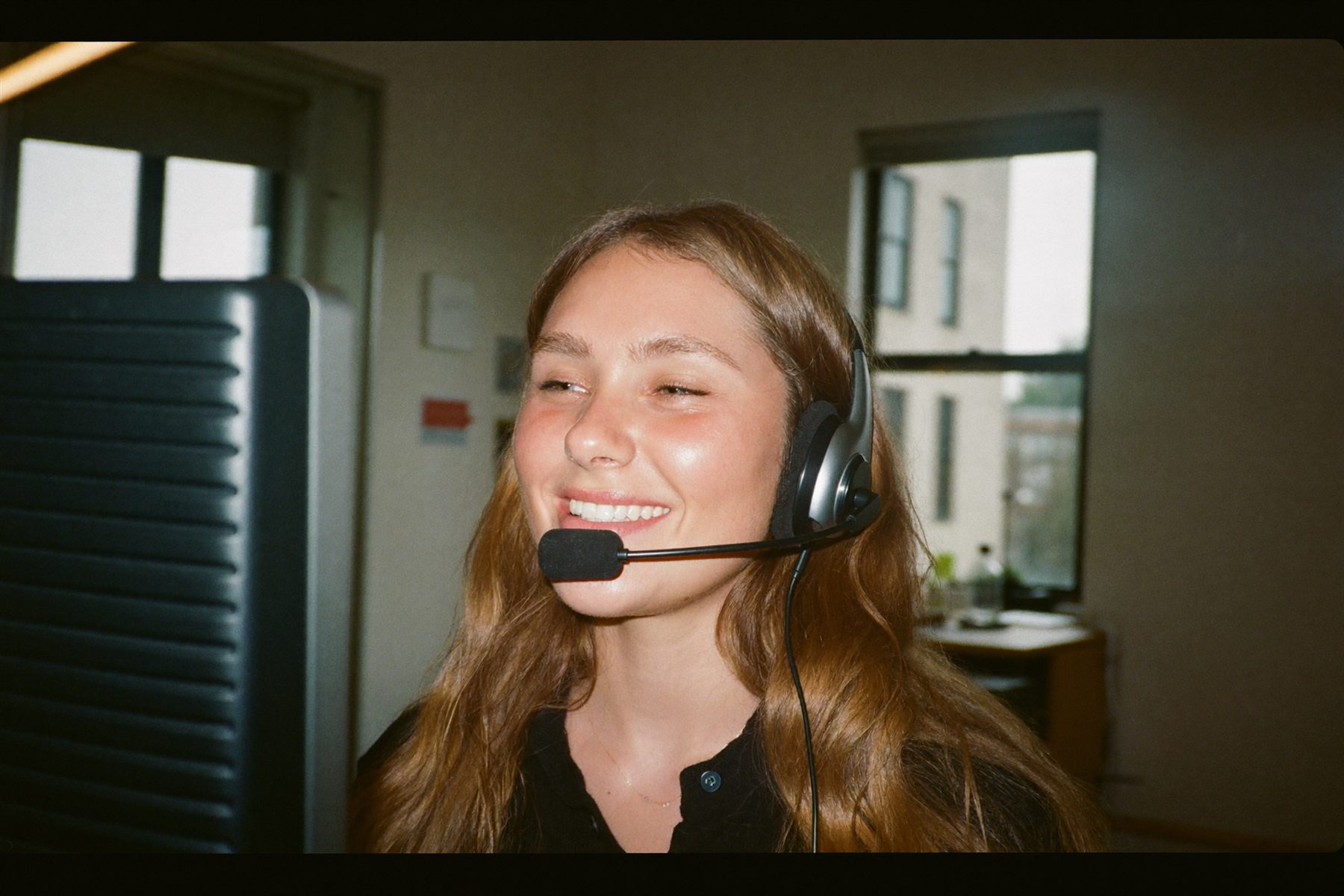 Call agent van Rewarders tijdens een gesprek