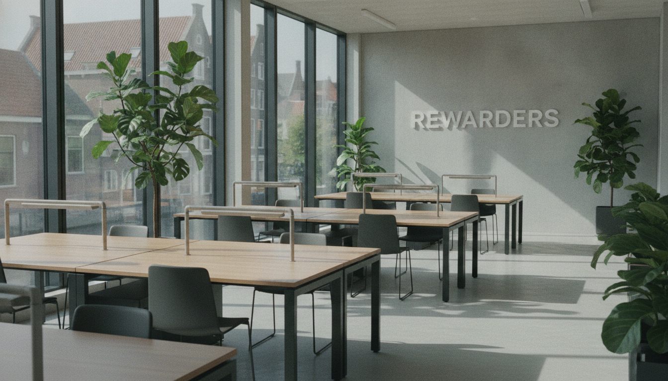 Het kantoor van Rewarders in Den Haag